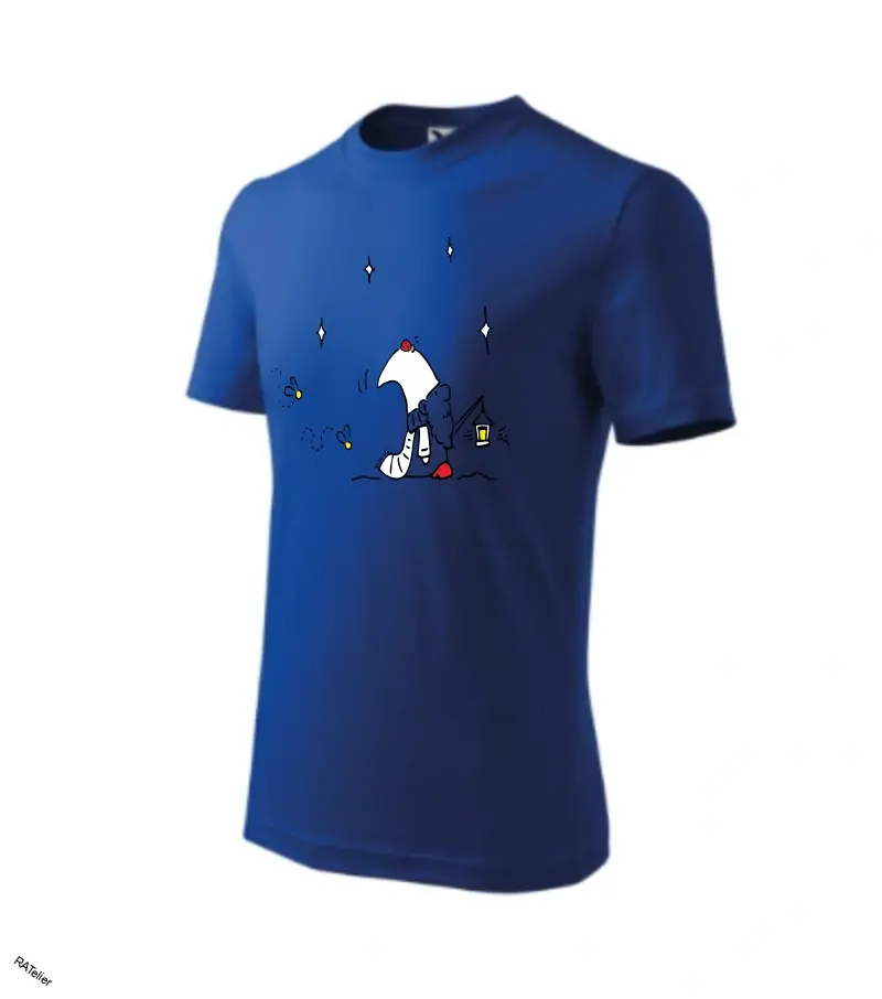 Skřítek s lampičkou